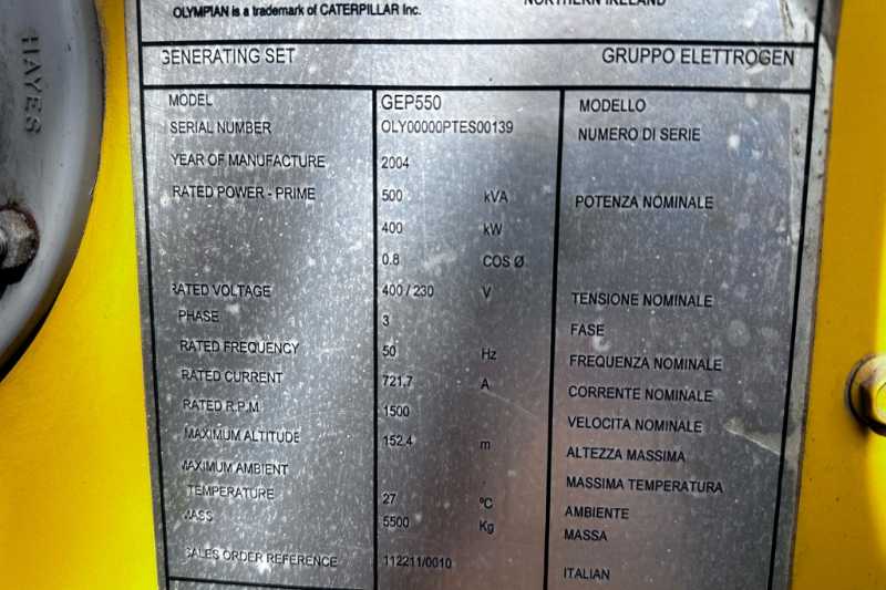 OmecoHub - Immagine CATERPILLAR GEP550